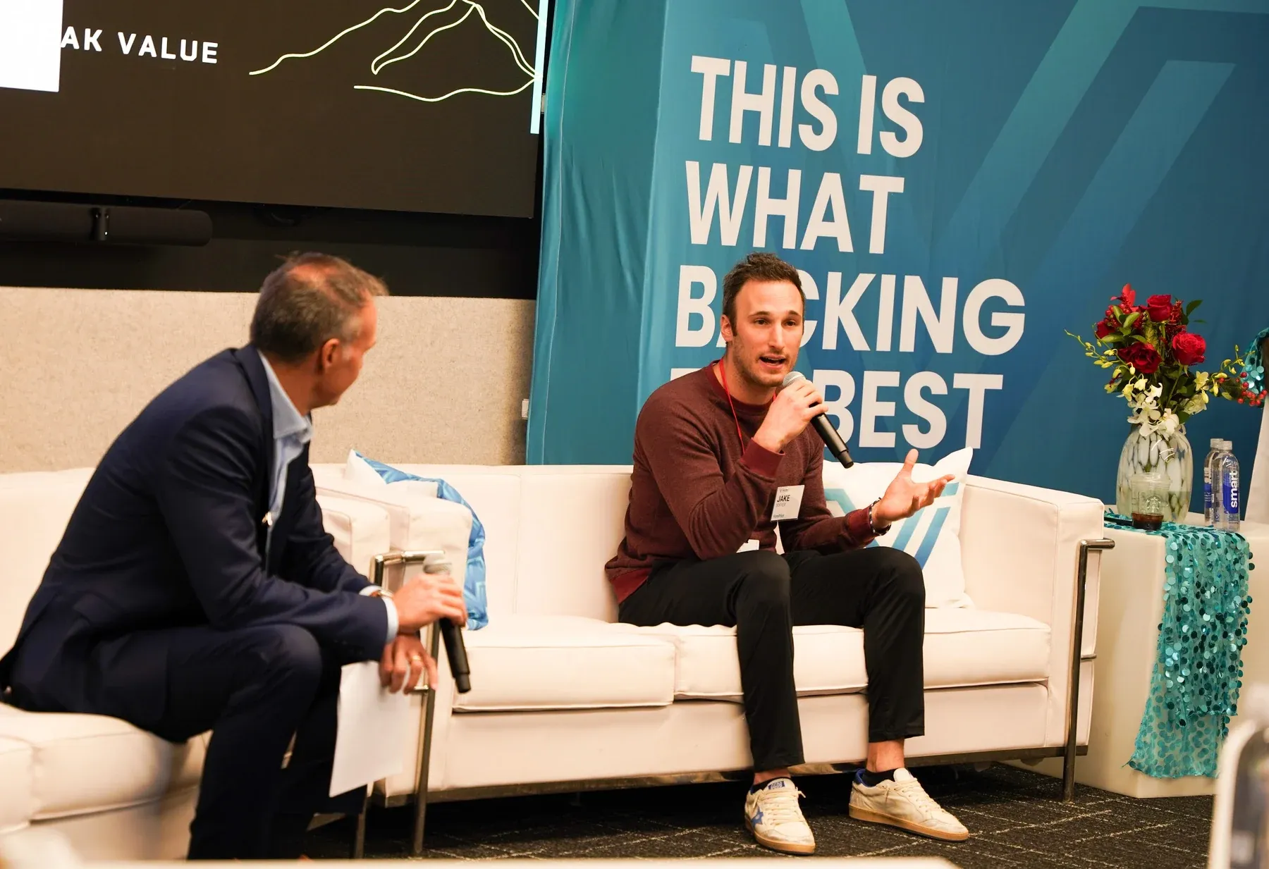 Founder fireside on the main stage